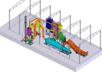 Herbal Flour Production Line 2.5 t/hour