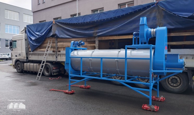 Shipment of the cooler to the Starodorozhsky district enterprise